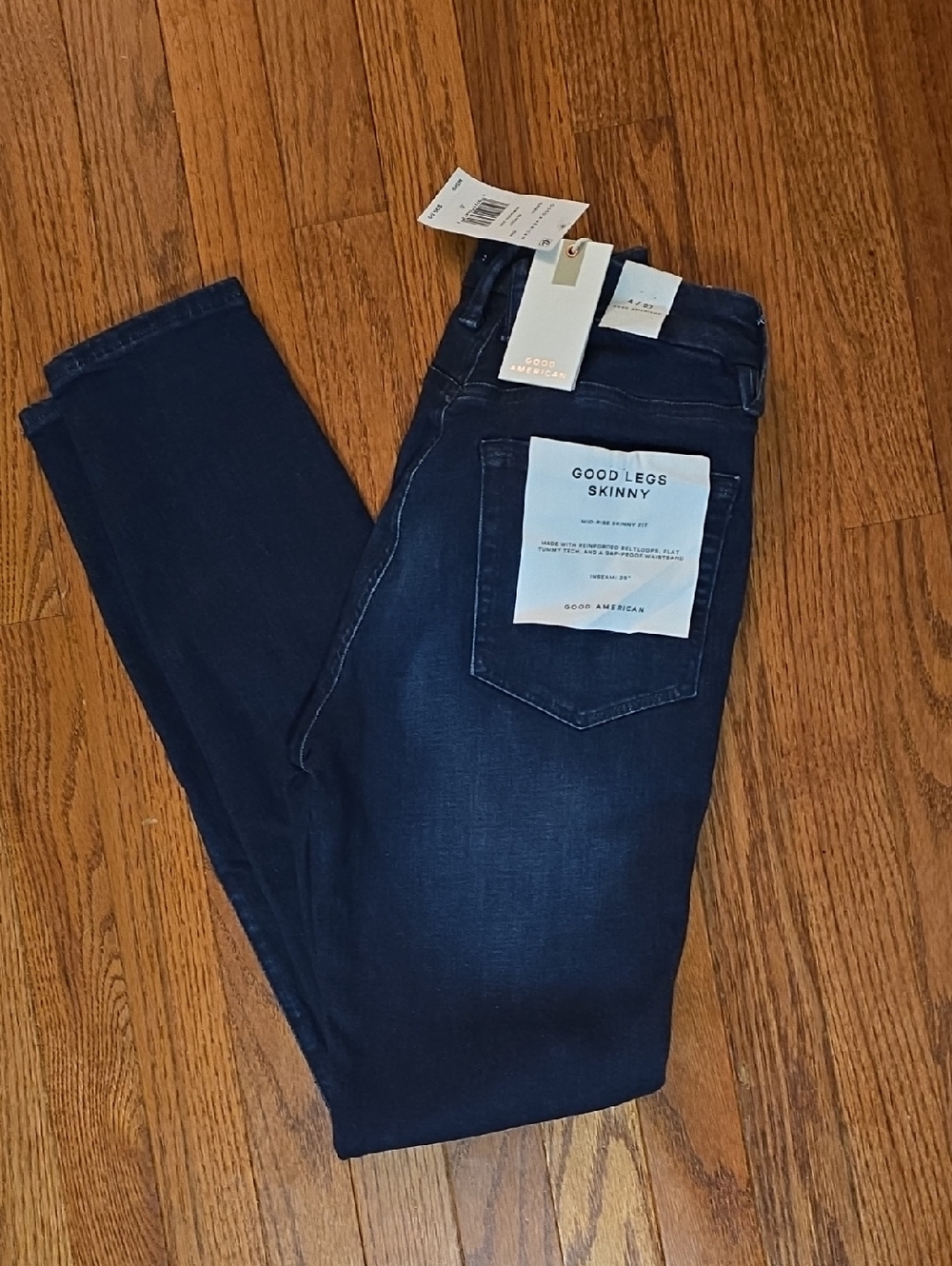 Good American Good Legs Skinny Jeans - Indigo Wash